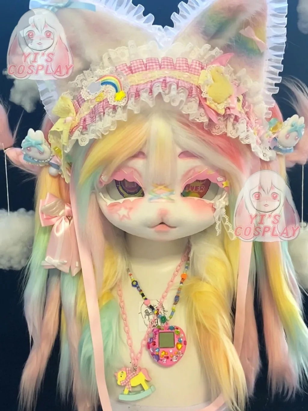 Yis косплей на заказ пушистая голова голова кигуруми косплей Kemono Fursuit гарнитуры ручной работы Beast индивидуальный меховой костюм Kemono голова
Yis косплей на заказ пушистая голова голова кигуруми косплей Kemono Fursuit гарнитуры ручной работы Beast индивидуальный меховой костюм Kemono голова