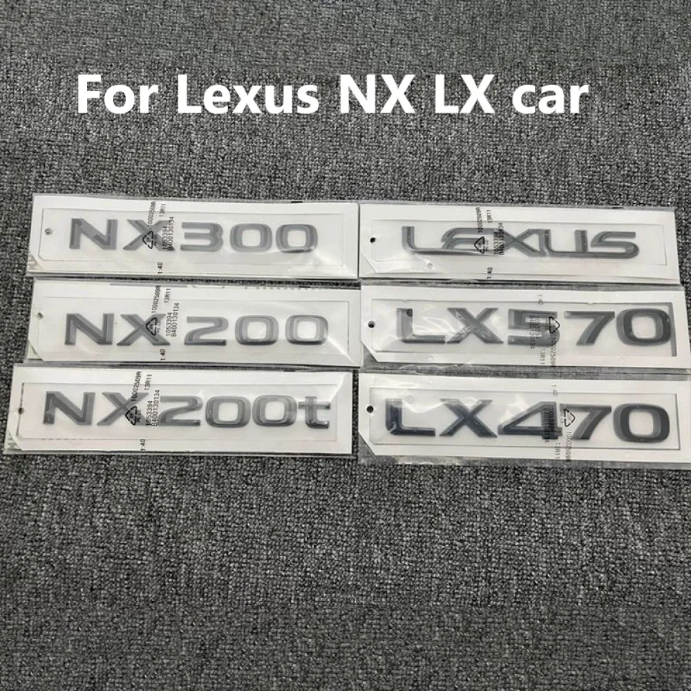 ABS Front or Side or Rear Trunk Badge Sticker for Lexus NX NX200 NX300 NX200t F SPORT Badge Stickers
ABS Front or Side or Rear Trunk Badge Sticker for Lexus NX NX200 NX300 NX200t F SPORT Badge Stickers