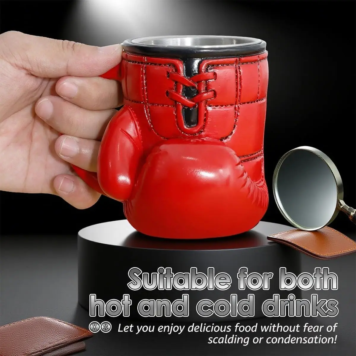 Boxing Glove Mug Sports Themed Coffee Cup Portable Personality Resin Handicrafts Office Drinking Cup Desktop Home Ornaments
Boxing Glove Mug Sports Themed Coffee Cup Portable Personality Resin Handicrafts Office Drinking Cup Desktop Home Ornaments