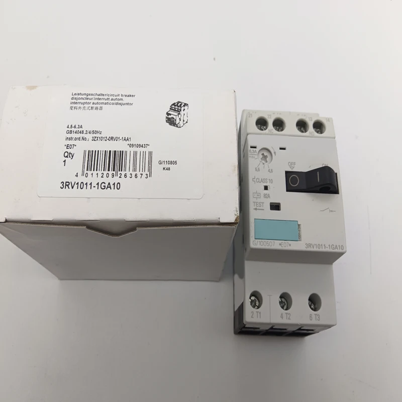 3RV1011-1GA10 Совершенно новый оригинальный автоматический выключатель защиты двигателя
3RV1011-1GA10 Совершенно новый оригинальный автоматический выключатель защиты двигателя