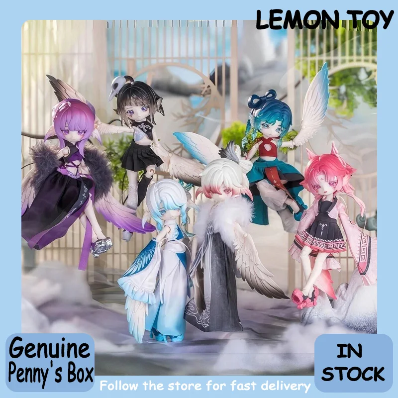 Genuine Penny'S Box Luluya Yunyu Pavilion Serles Blind Box Bjd Cute Action Figure Collection Desktop Ornament Fashion Trend Gift
Genuine Penny'S Box Luluya Yunyu Pavilion Serles Blind Box Bjd Cute Action Figure Collection Desktop Ornament Fashion Trend Gift