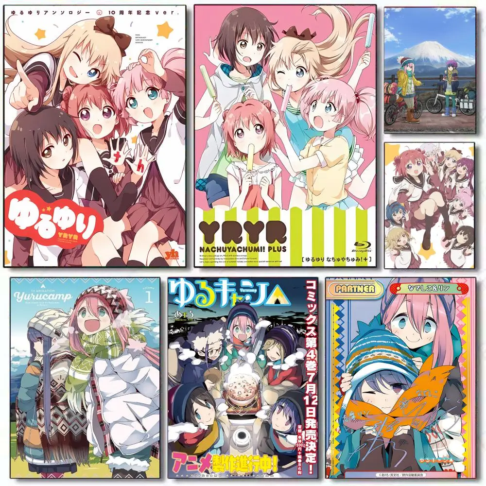 Anime Y-Yuru Camp Painting Calligraphy Premium Waterproof Canvas Poster Wall Art for Living Room Bedroom Home Decoration Gift
Anime Y-Yuru Camp Painting Calligraphy Premium Waterproof Canvas Poster Wall Art for Living Room Bedroom Home Decoration Gift