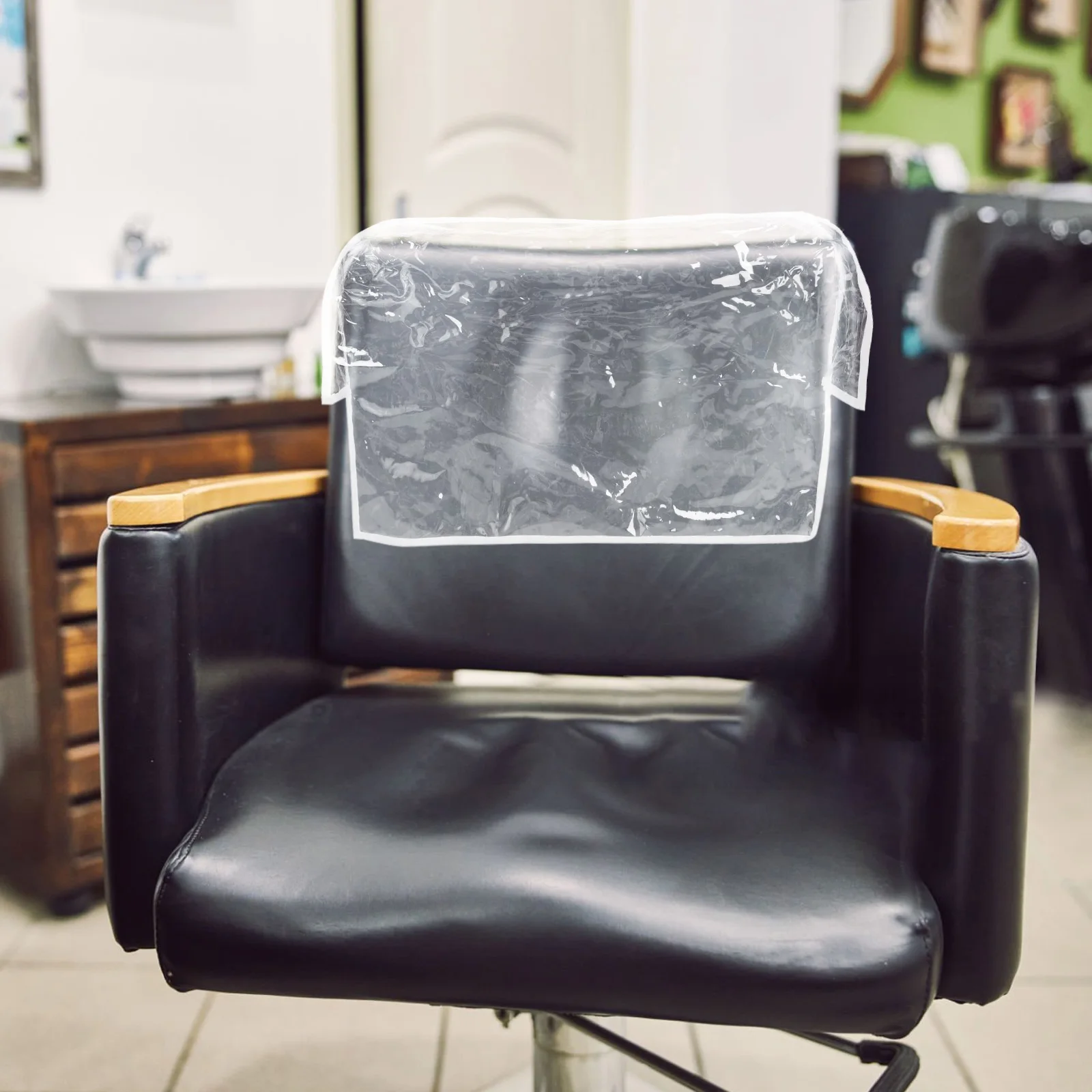 Barber Chair Protective Cover Salon Beauty Equipment Protector Hairdressing Covers Clear Plastic
Barber Chair Protective Cover Salon Beauty Equipment Protector Hairdressing Covers Clear Plastic