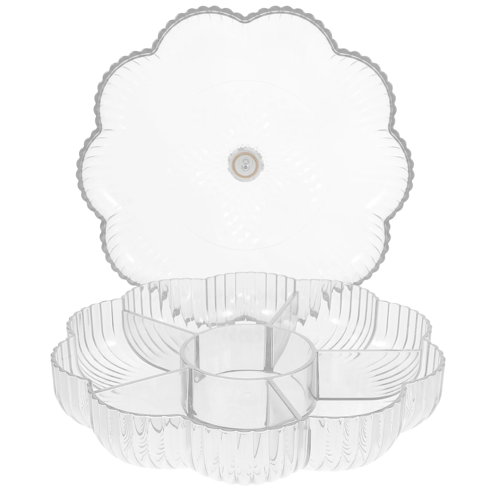 Large Candy Trays With Lids Reusable Divided Snack Serving Plate For Party Fruit Nut Storage Tray Kitchen Barware Set
Large Candy Trays With Lids Reusable Divided Snack Serving Plate For Party Fruit Nut Storage Tray Kitchen Barware Set