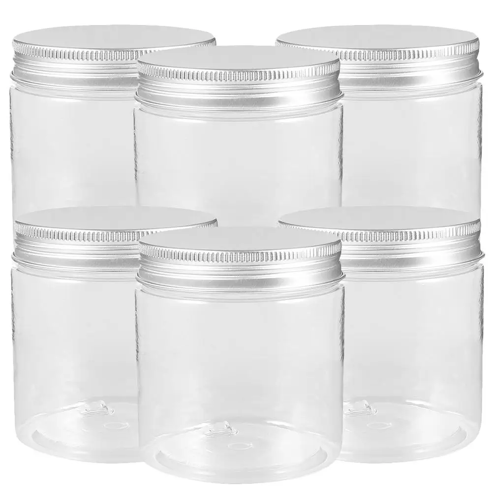 6 Pcs Mini Plastic Bottle Jelly Jars Small Wide Mouth Variety Aluminum Pet Food with Lids Canning Glass Baby
6 Pcs Mini Plastic Bottle Jelly Jars Small Wide Mouth Variety Aluminum Pet Food with Lids Canning Glass Baby