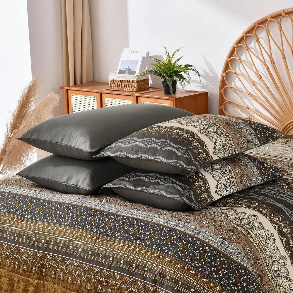 Pieces Boho Comforter Set Full Size,Bohemian Striped Bed In A Bag,Paisley Soft Microfiber Bedding Comforter Set,Mothers Day Gif
Pieces Boho Comforter Set Full Size,Bohemian Striped Bed In A Bag,Paisley Soft Microfiber Bedding Comforter Set,Mothers Day Gif