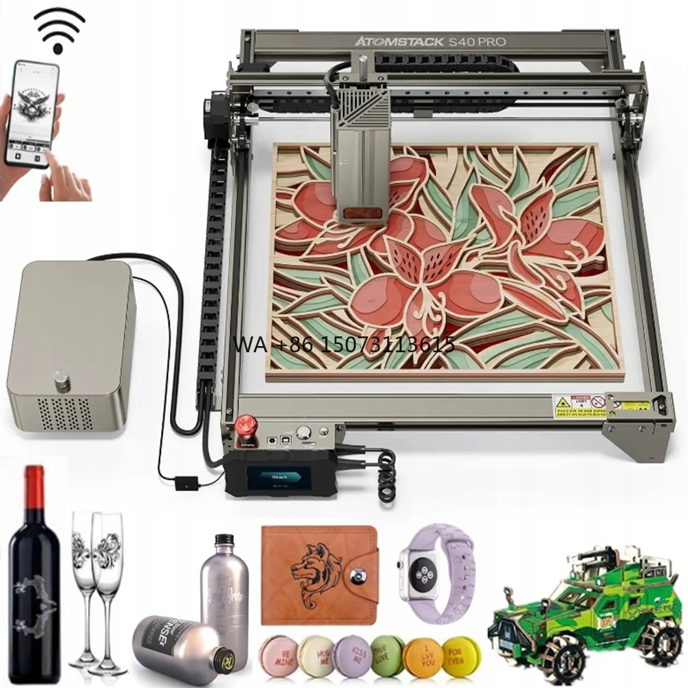 ATOMSTACK S40 A40 X40 Pro 210W Engraver Automatic Air Assist Kits 24W/48W Dual Modes One Key Switch Laser Cut Engraving Machine
ATOMSTACK S40 A40 X40 Pro 210W Engraver Automatic Air Assist Kits 24W/48W Dual Modes One Key Switch Laser Cut Engraving Machine