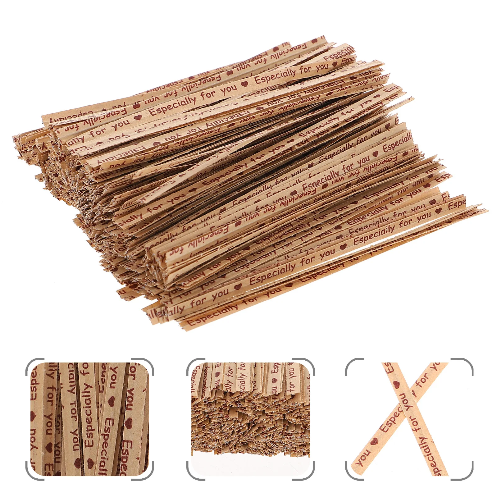 1000 Pcs 10cm Paper Iron Seal Wire Ties Bread Candy Bag Twists Bulk Packaging Gifts Supplies
1000 Pcs 10cm Paper Iron Seal Wire Ties Bread Candy Bag Twists Bulk Packaging Gifts Supplies