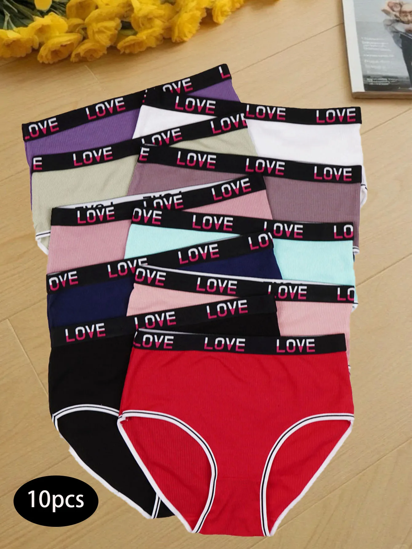 10PCS/Set Women High Rise Seamless Panties Comfortable and Breathable Briefs Female Slimming Soft Underwear
10PCS/Set Women High Rise Seamless Panties Comfortable and Breathable Briefs Female Slimming Soft Underwear