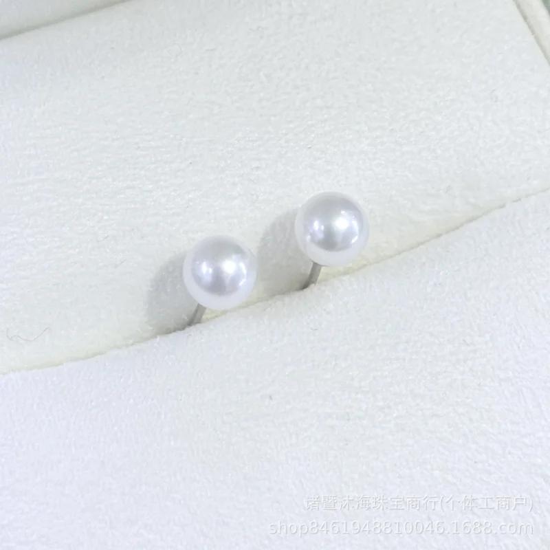 5-6mm pearl , natural freshwater round sterling silver , exquisite and compact earrings
5-6mm pearl , natural freshwater round sterling silver , exquisite and compact earrings