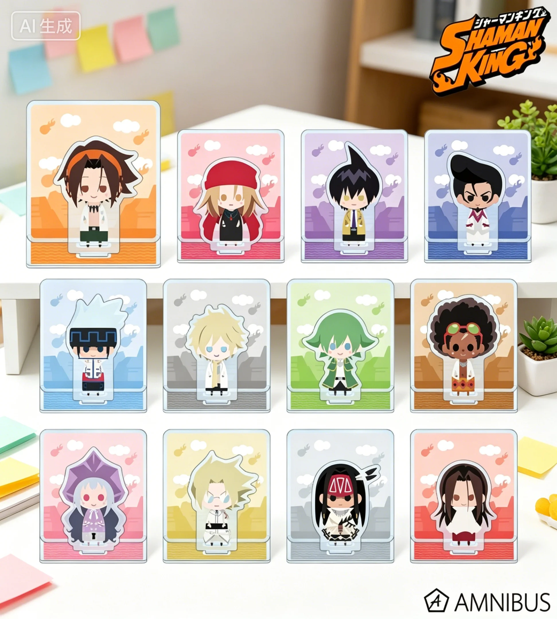 Anime SHAMAN KING Asakura Yoh Chibi Acrylic Figure Stand Model Plate Keychains desk decorations Gifts For Friends
Anime SHAMAN KING Asakura Yoh Chibi Acrylic Figure Stand Model Plate Keychains desk decorations Gifts For Friends