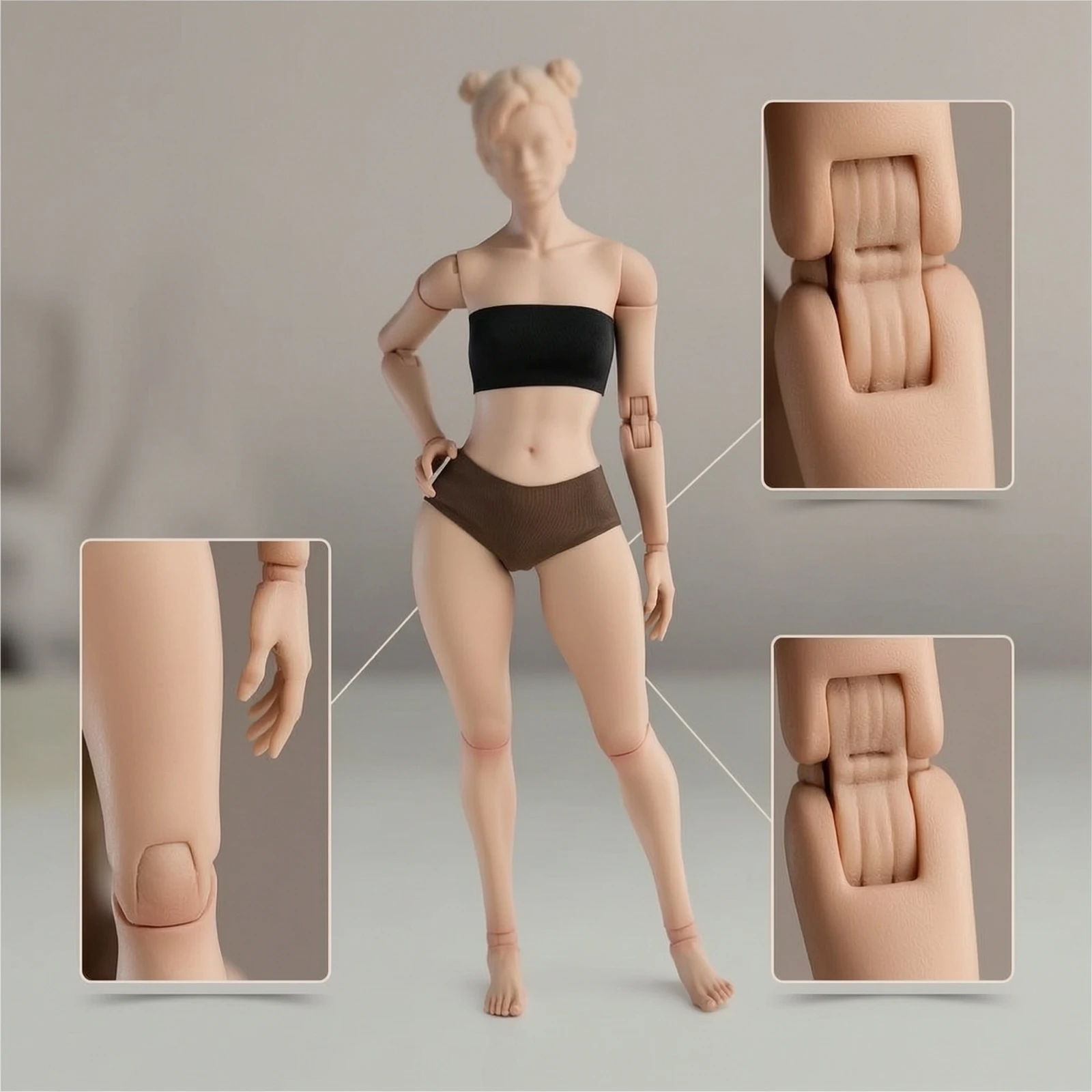 1/6 Scale Action Figure Body Flexible 1/6 Scale Female Figure Body Plump Sturdy for Customizers, Custom Display
1/6 Scale Action Figure Body Flexible 1/6 Scale Female Figure Body Plump Sturdy for Customizers, Custom Display