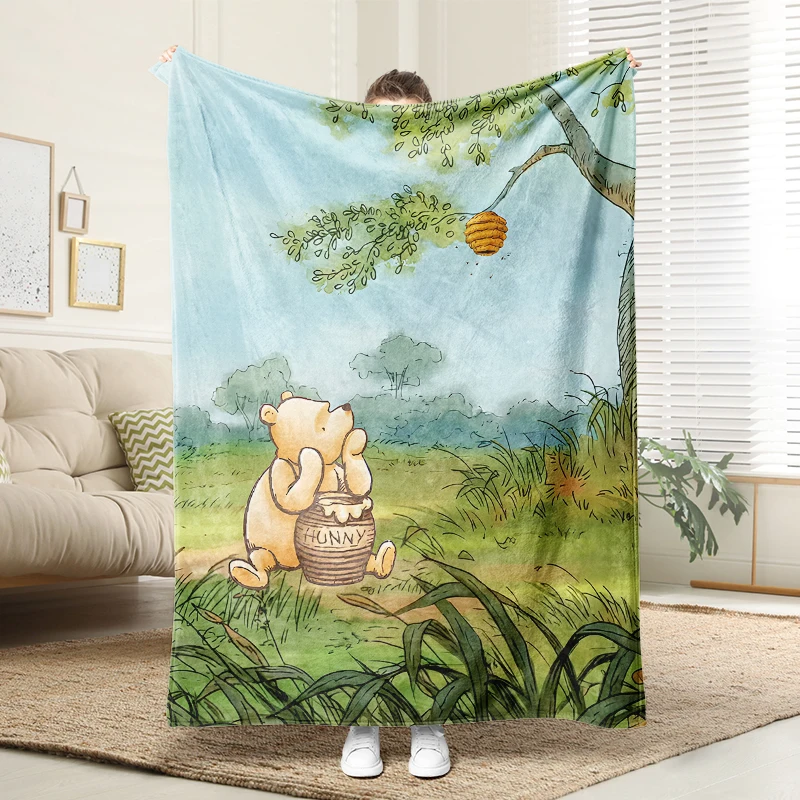 Disney Winnie The Pooh Honey Pattern Soft Flannel Blanket Warm Throw Sofa Bed Cartoon Blanket Kids Gift Home Decor
Disney Winnie The Pooh Honey Pattern Soft Flannel Blanket Warm Throw Sofa Bed Cartoon Blanket Kids Gift Home Decor