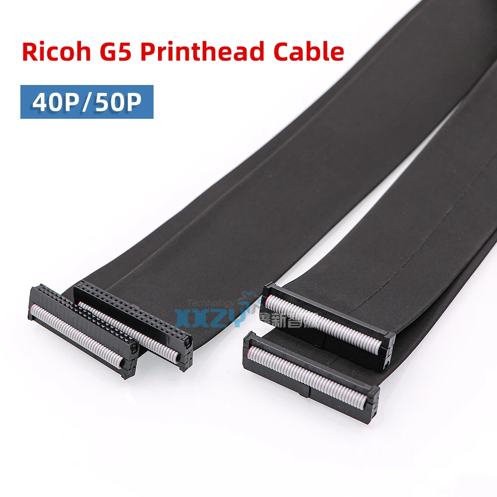 50P Ricoh G5 Кабель печатающей головки для УФ-принтера RICOH 40-контактный кабель для передачи данных 50 см 60 см 70 см Линия кабеля с головкой Gen5
50P Ricoh G5 Кабель печатающей головки для УФ-принтера RICOH 40-контактный кабель для передачи данных 50 см 60 см 70 см Линия кабеля с головкой Gen5