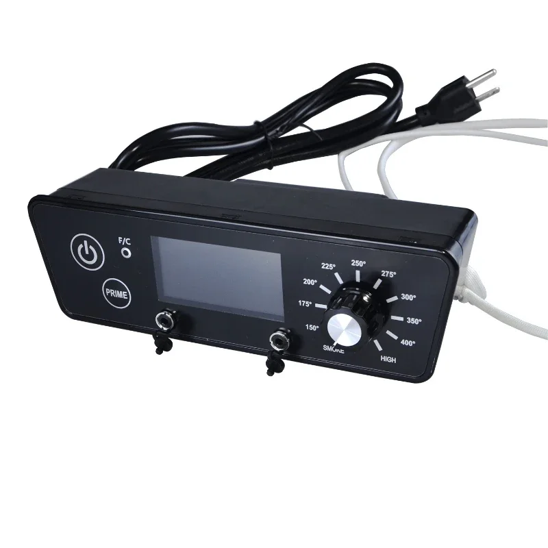 Outdoor pellet oven temperature controller LCD screen double meat probe
Outdoor pellet oven temperature controller LCD screen double meat probe
