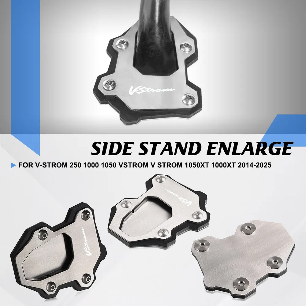 For Suzuki V-Strom 250 1000 1050 VSTROM V Strom 1050XT 1000XT 2014-2025 2024 Motorcycle Side Stand Extension Pad Support Plate
For Suzuki V-Strom 250 1000 1050 VSTROM V Strom 1050XT 1000XT 2014-2025 2024 Motorcycle Side Stand Extension Pad Support Plate