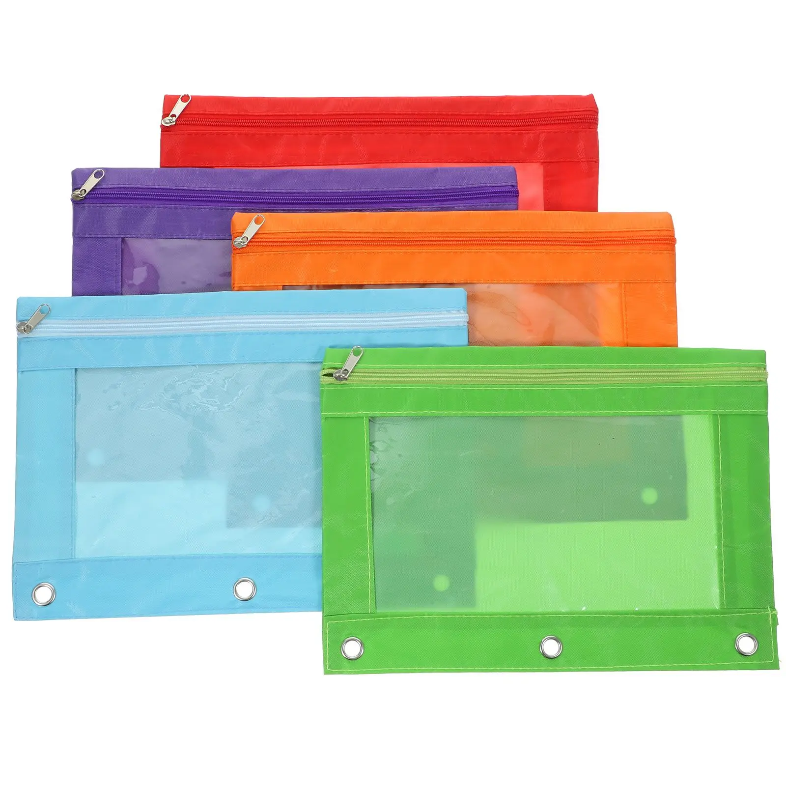 5pcs File Bag Pen Pencil Pouch Document Binder Zipper Case B5 Stationery Bags Office Supplies Oxford Cloth Wear Resistant Smooth
5pcs File Bag Pen Pencil Pouch Document Binder Zipper Case B5 Stationery Bags Office Supplies Oxford Cloth Wear Resistant Smooth