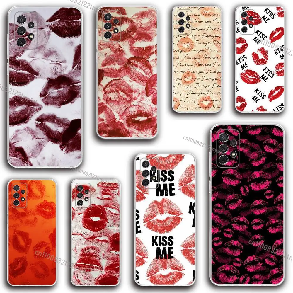 Red Sexy Lips Phone Case Silicone For Samsung S30,23,21,22,20 FE lite,S10,9,PIus Note20ultra Soft Transparent
Red Sexy Lips Phone Case Silicone For Samsung S30,23,21,22,20 FE lite,S10,9,PIus Note20ultra Soft Transparent