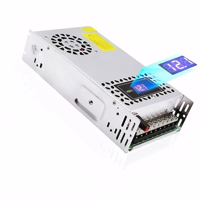 Variable Power Supply DC 0-12V 600W with LED Display 12V Power Supply Adjustable AC to DC Converter 110V to 12V Designed for LED
Variable Power Supply DC 0-12V 600W with LED Display 12V Power Supply Adjustable AC to DC Converter 110V to 12V Designed for LED