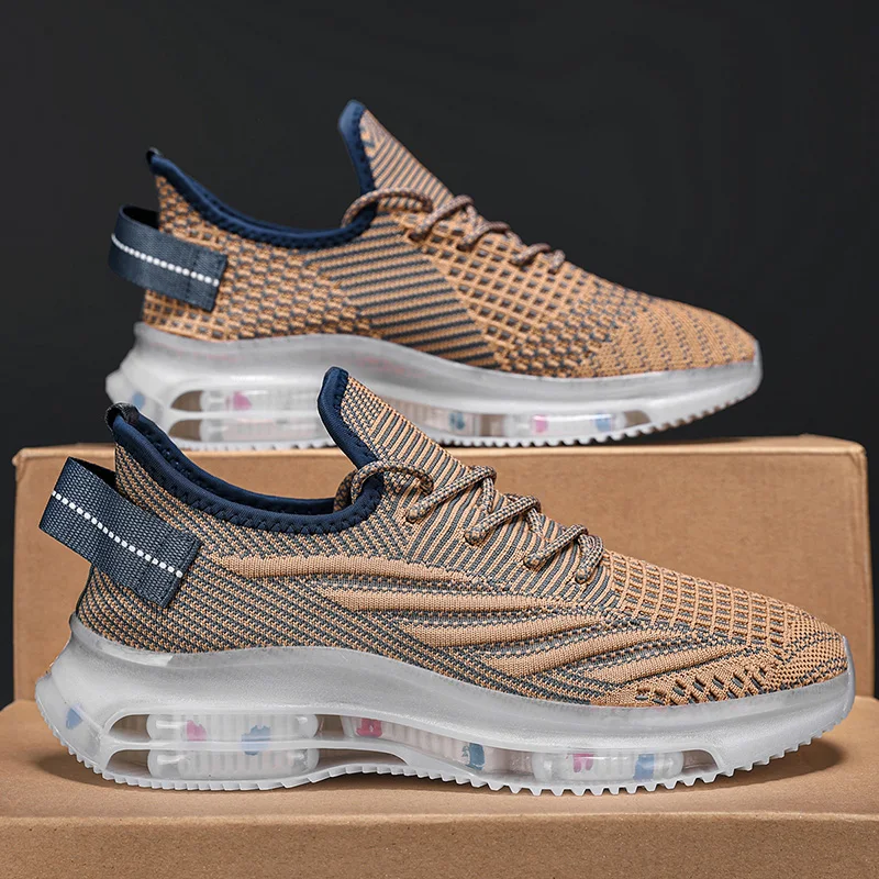Sports Men's Running Shoes Summer New Classic Breathable Casual Running Breathable Mesh Shock-absorbing Black Tennis Shoes
Sports Men's Running Shoes Summer New Classic Breathable Casual Running Breathable Mesh Shock-absorbing Black Tennis Shoes