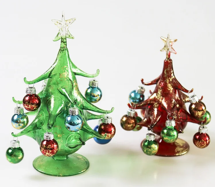 Creative Mini Glass Christmas Tree Decoration for Foreign Trade Festivals
Creative Mini Glass Christmas Tree Decoration for Foreign Trade Festivals