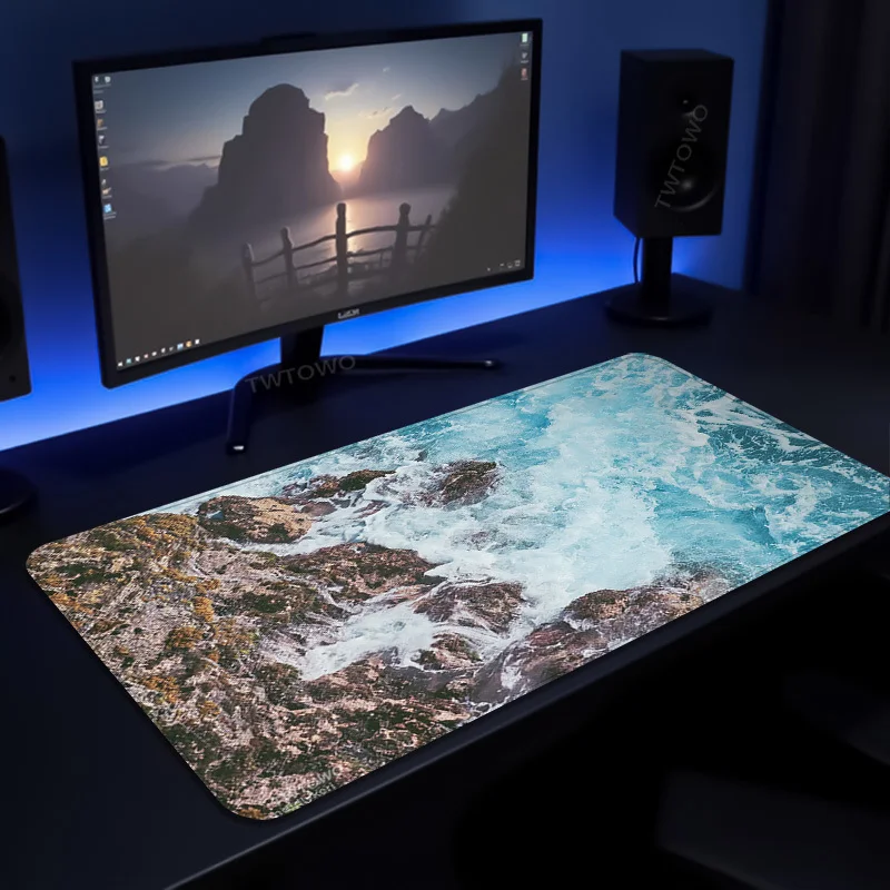 Коврик для мыши Beach Waves Gaming XL Новый HD Коврик для компьютерной мыши XXL Коврик для мыши Мягкий нескользящий ковер Коврики для мыши для игрового ноутбука
Коврик для мыши Beach Waves Gaming XL Новый HD Коврик для компьютерной мыши XXL Коврик для мыши Мягкий нескользящий ковер Коврики для мыши для игрового ноутбука