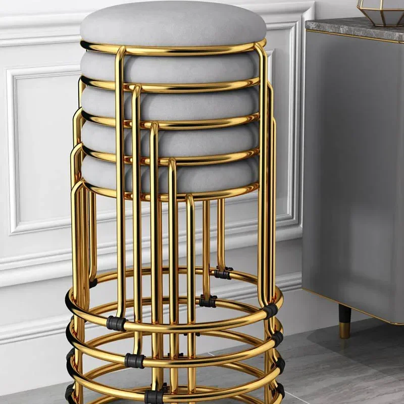 Soft Kitchen Luxury Chair Leisure Dining Room Folding Bar Stool Relaxing Chair Iron Taburetes Altos Cocina Furniture for Kitchen
Soft Kitchen Luxury Chair Leisure Dining Room Folding Bar Stool Relaxing Chair Iron Taburetes Altos Cocina Furniture for Kitchen