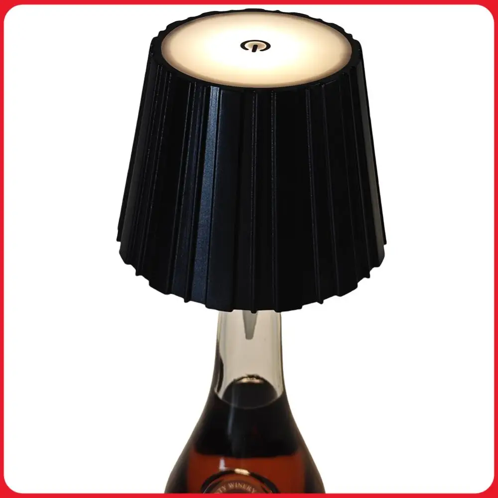 Touch Control LED Wine Bottle Lamp LED Table Lamp Rechargeable 3 Colors Dimmable Pridola Bottle Lamp for Family Restaurant & Bar
Touch Control LED Wine Bottle Lamp LED Table Lamp Rechargeable 3 Colors Dimmable Pridola Bottle Lamp for Family Restaurant & Bar