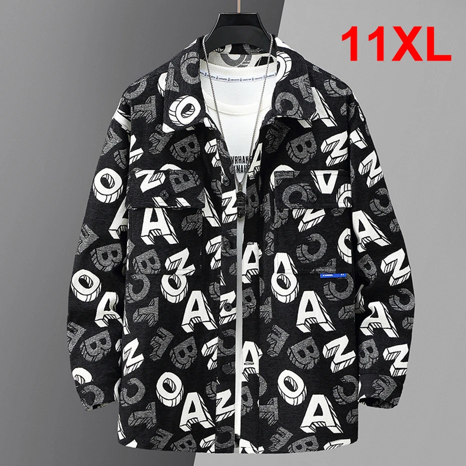 Vintage Jacket Men Plus Size 10XL 11XL Coats Jackets 3D Letter Print Spring Autumn Coat Male Big Size 10XL 11XL
Vintage Jacket Men Plus Size 10XL 11XL Coats Jackets 3D Letter Print Spring Autumn Coat Male Big Size 10XL 11XL