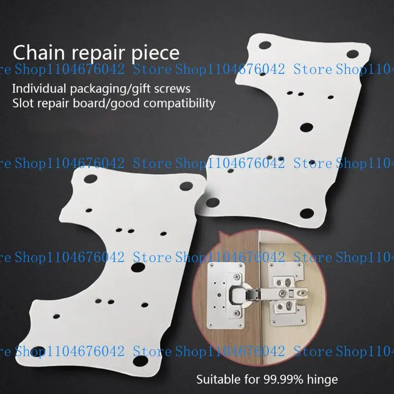 5asd 4 Pcs Cabinet Hinge Repair Plate Stainless Steel Hinge Repair Plate for Protecting Wooden Kitchen Cabinet Door
5asd 4 Pcs Cabinet Hinge Repair Plate Stainless Steel Hinge Repair Plate for Protecting Wooden Kitchen Cabinet Door