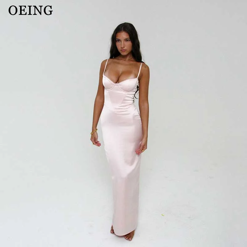 OEING Gala Sexy Prom Dress Simple Spaghetti Strap Sweetheart Mermaid Evening Dresses Formal Occasion Gown Vestidos De Novia 2024
OEING Gala Sexy Prom Dress Simple Spaghetti Strap Sweetheart Mermaid Evening Dresses Formal Occasion Gown Vestidos De Novia 2024
