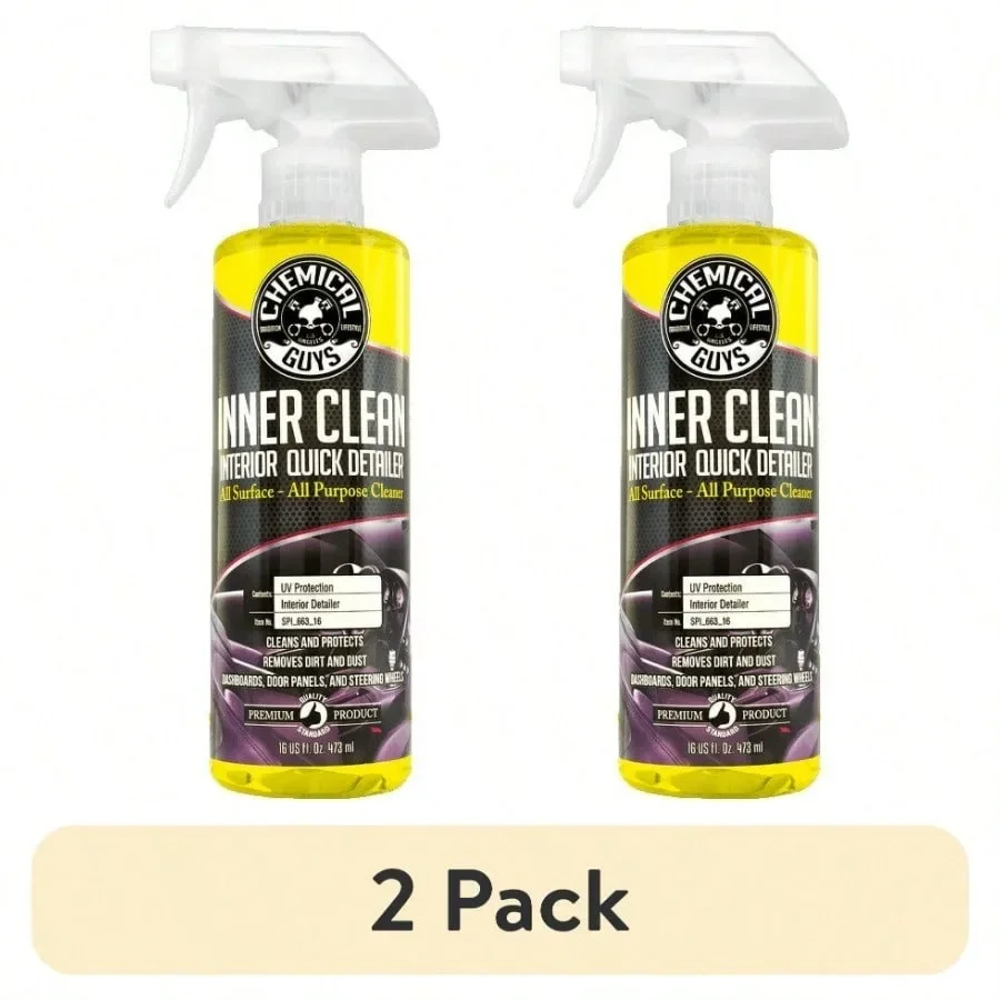【2 упаковки】 Быстроочиститель и защита салона InnerClean на 16 унций — эффективная чистка
【2 упаковки】 Быстроочиститель и защита салона InnerClean на 16 унций — эффективная чистка