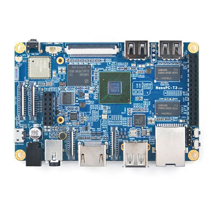 NanoPC-T3 Plus промышленная карта ПК S5P6818, макетная плата 2 Гб, Восьмиядерный A53
NanoPC-T3 Plus промышленная карта ПК S5P6818, макетная плата 2 Гб, Восьмиядерный A53