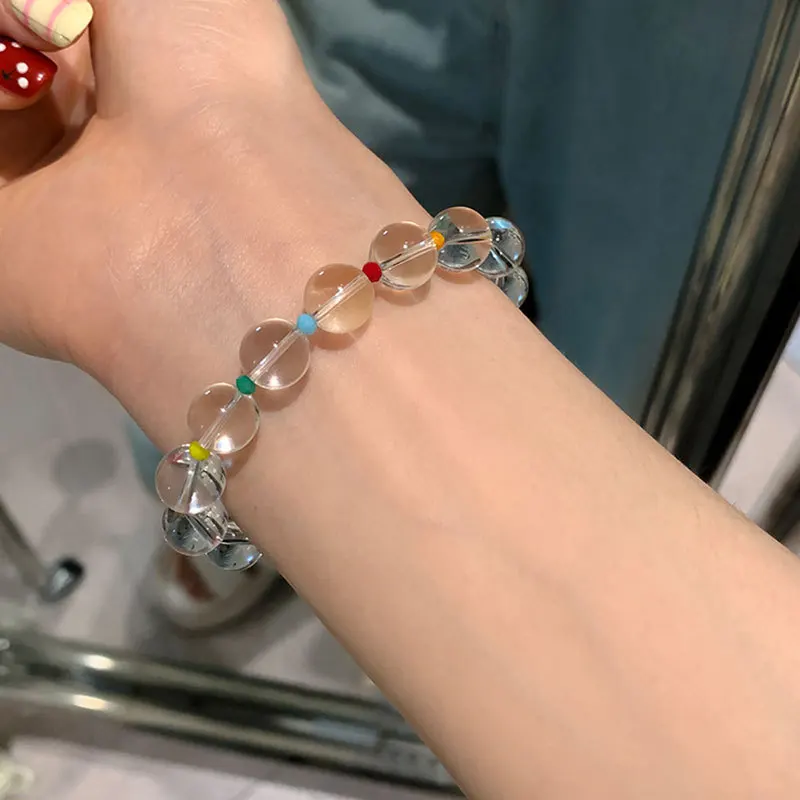 clear beads bracelet Round Beads Bracelet Rock Crystal Bracelet Healing Reiki Handmade Fashion Jewelry For Men Women
clear beads bracelet Round Beads Bracelet Rock Crystal Bracelet Healing Reiki Handmade Fashion Jewelry For Men Women