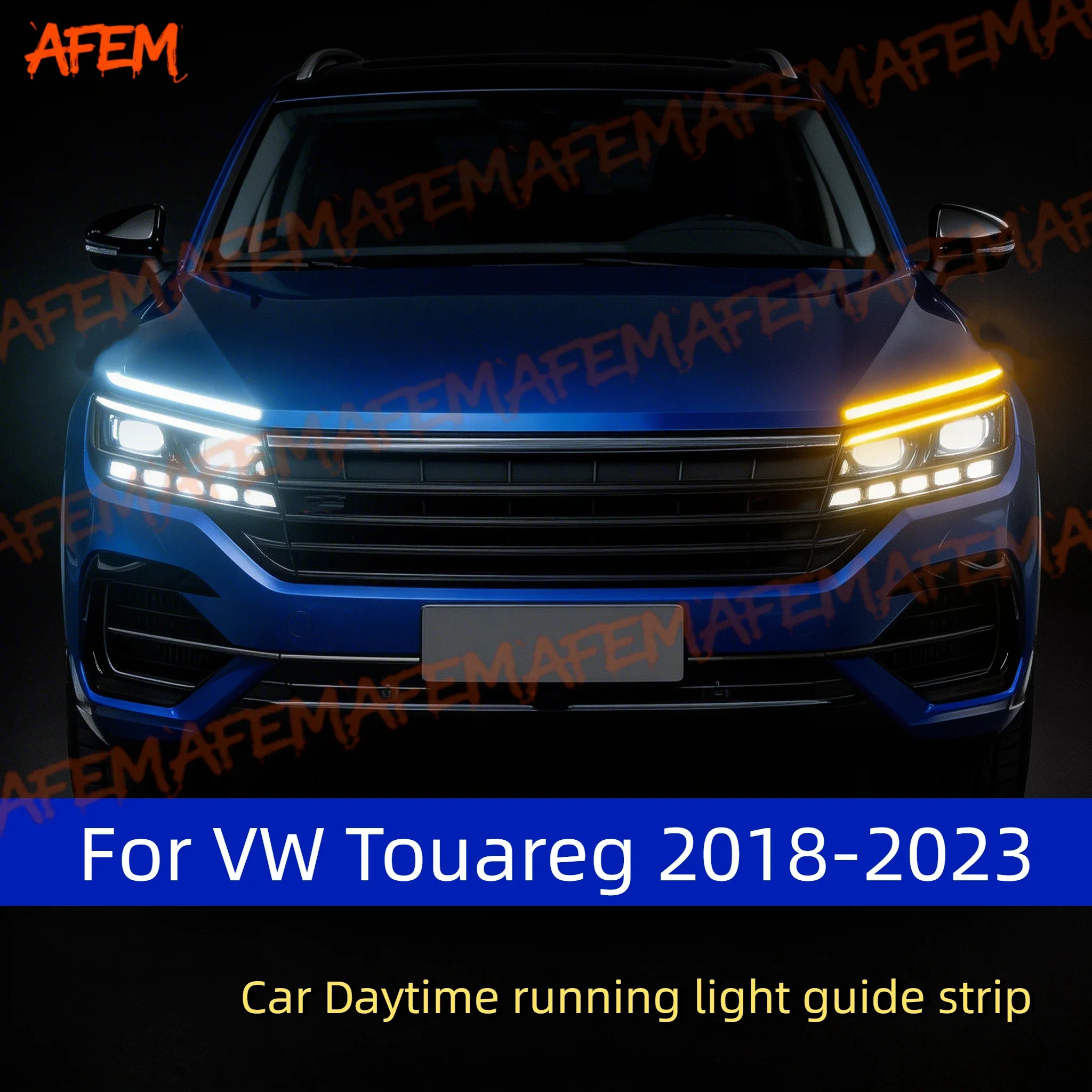 Car DRL Daytime Running Light Start Scan Style Sequential Flowing Turn Signal Light Ultra-Thin LED For VW Touareg 2018-2023
Car DRL Daytime Running Light Start Scan Style Sequential Flowing Turn Signal Light Ultra-Thin LED For VW Touareg 2018-2023
