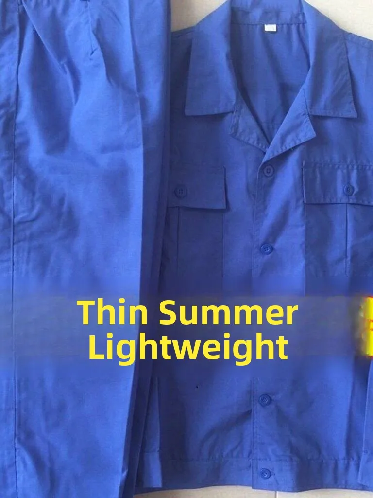 Summer Thin Long Sve TC Blended Workwear Set for Men And Women Lightweight Cotton Polyester Blend Construction Site orms
Summer Thin Long Sve TC Blended Workwear Set for Men And Women Lightweight Cotton Polyester Blend Construction Site orms