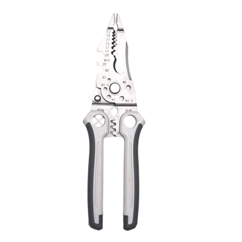 Professional Electrician Tool Precise Wire Stripper Crimper Cable Cutter And Terminals Crimper Ergonomic Designs
Professional Electrician Tool Precise Wire Stripper Crimper Cable Cutter And Terminals Crimper Ergonomic Designs