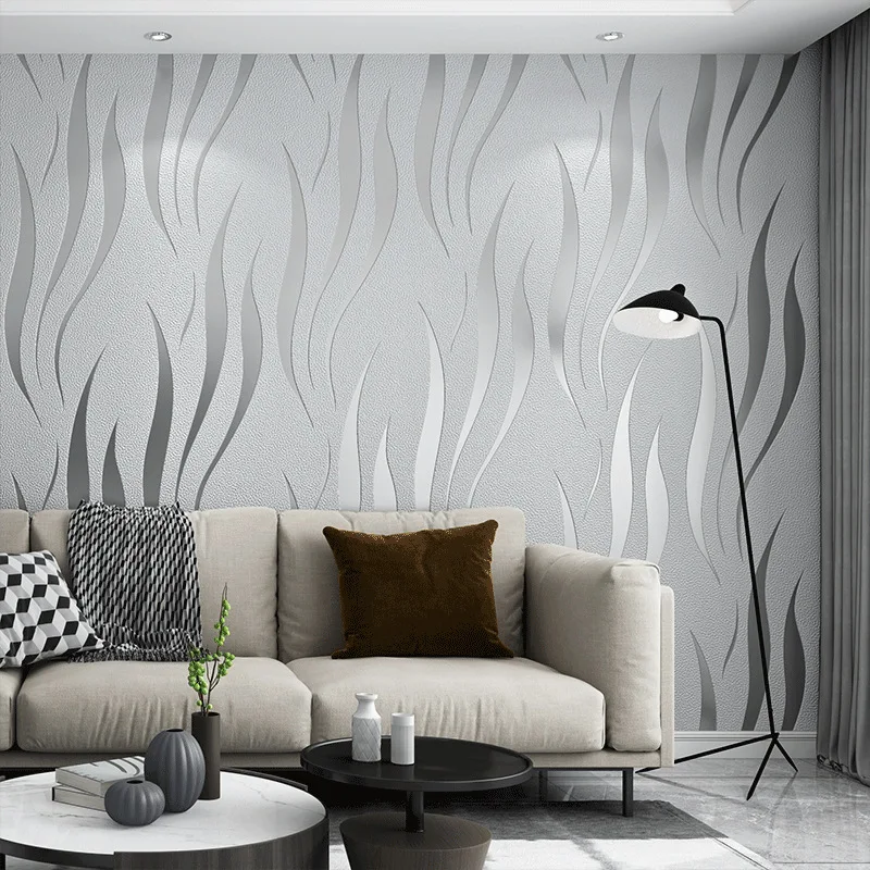Wallpaper Self-adhesive Modern Simple 3d Wallpaper Stripe Wavy Non-woven Wallpaper Self-adhesive Bedroom
Wallpaper Self-adhesive Modern Simple 3d Wallpaper Stripe Wavy Non-woven Wallpaper Self-adhesive Bedroom