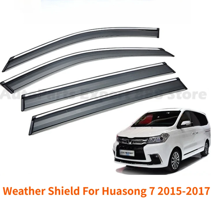 Window Visor Weather Shield For Huasong 7 2015-2017 Car Accessories Rain Guard Deflector Windshield Rain Eyebrow Awning Trim
Window Visor Weather Shield For Huasong 7 2015-2017 Car Accessories Rain Guard Deflector Windshield Rain Eyebrow Awning Trim