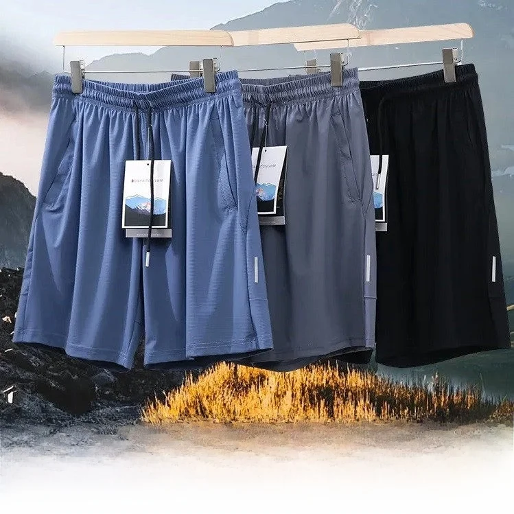 Ice Silk Fabric Men's Casual orts Comfortable Loose Commute Outdoor Sports Five-Point Pants Faionable Urban Sle Youth
Ice Silk Fabric Men's Casual orts Comfortable Loose Commute Outdoor Sports Five-Point Pants Faionable Urban Sle Youth