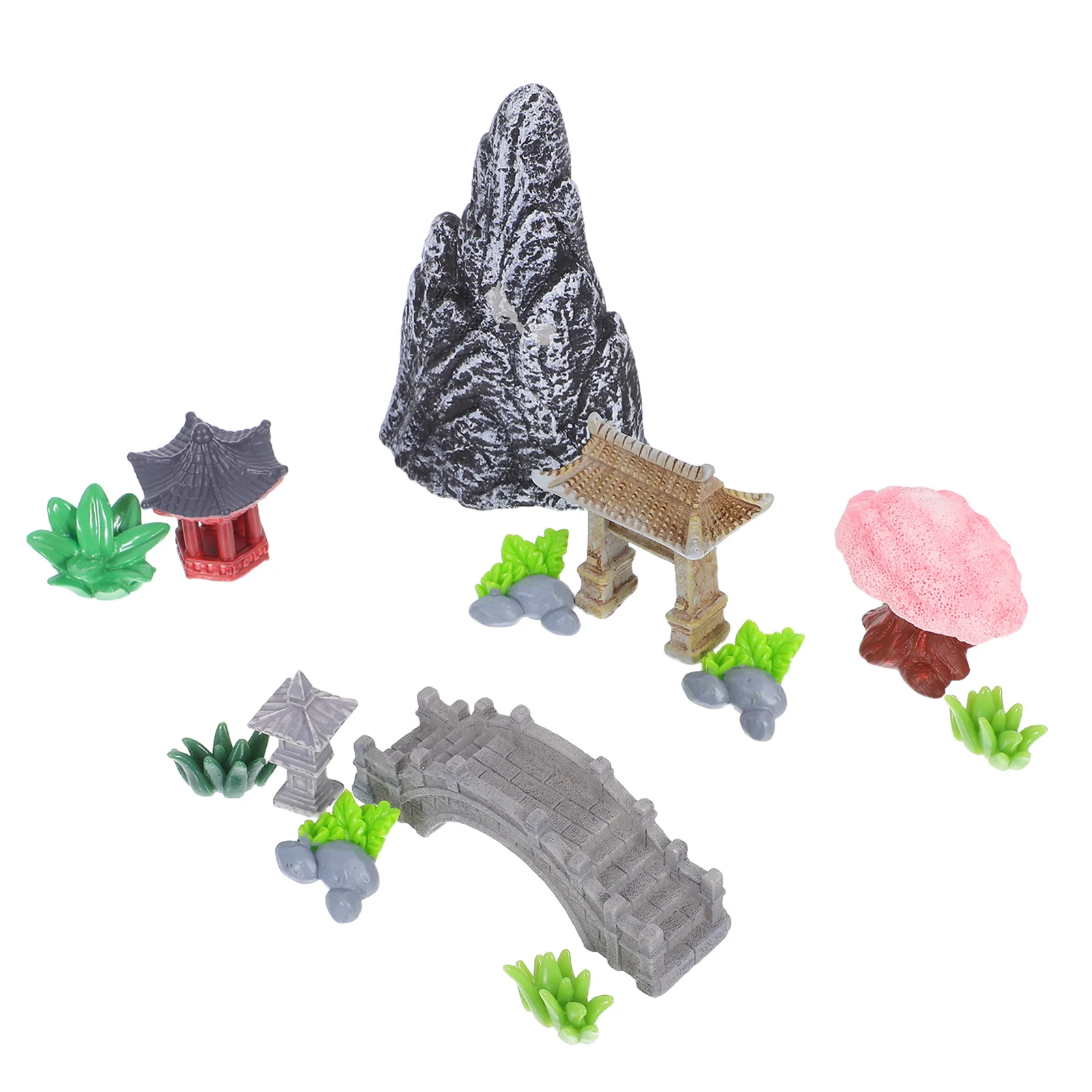 1Set Miniature Garden Decoration Resin Rockery Micro Landscape China Style Small Ornament Fish Tank Scenery
1Set Miniature Garden Decoration Resin Rockery Micro Landscape China Style Small Ornament Fish Tank Scenery