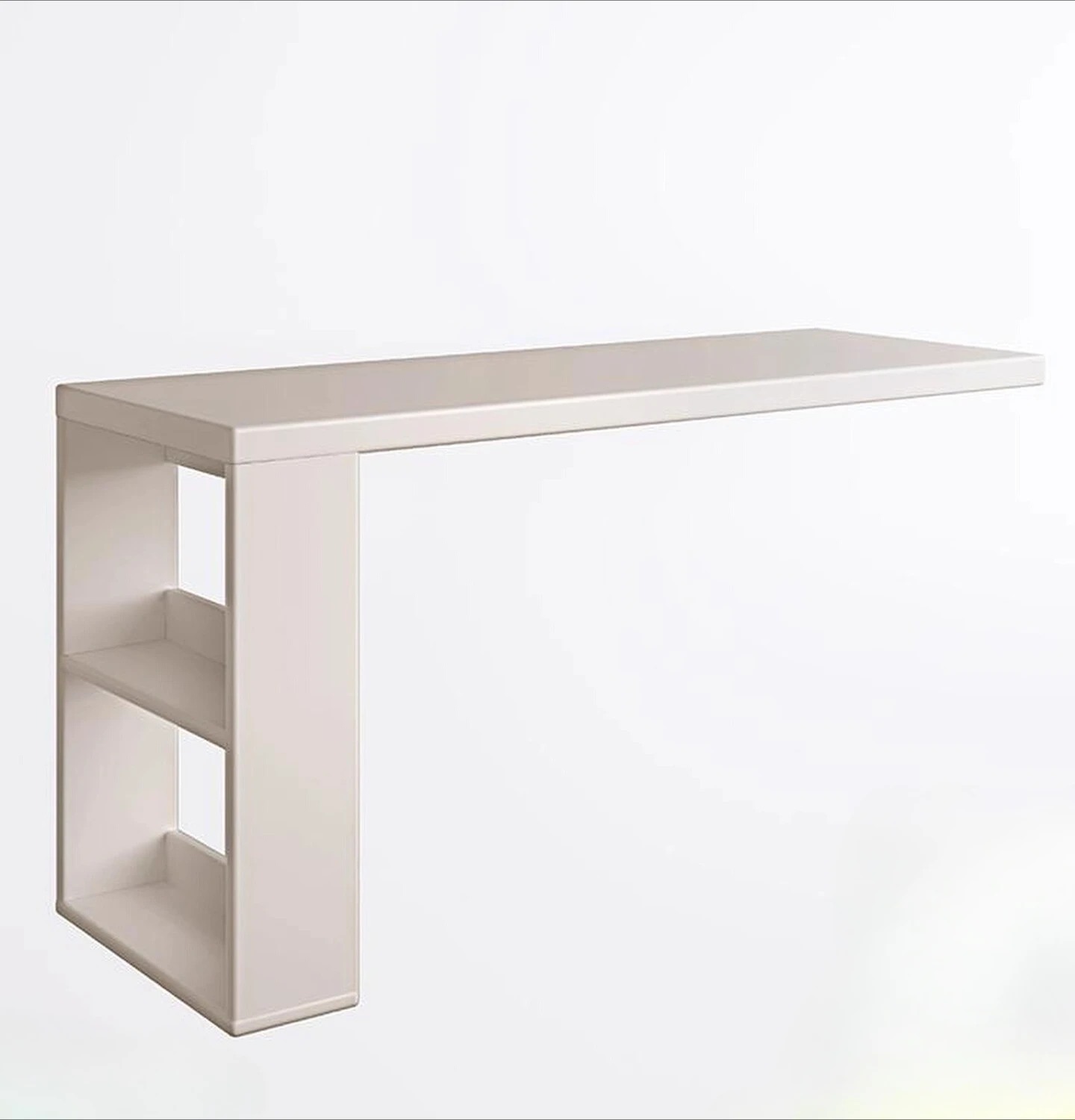 Bay window table, bedroom solid wood desk, bookshelf, integrated workbench, long corner L-shaped computer
Bay window table, bedroom solid wood desk, bookshelf, integrated workbench, long corner L-shaped computer