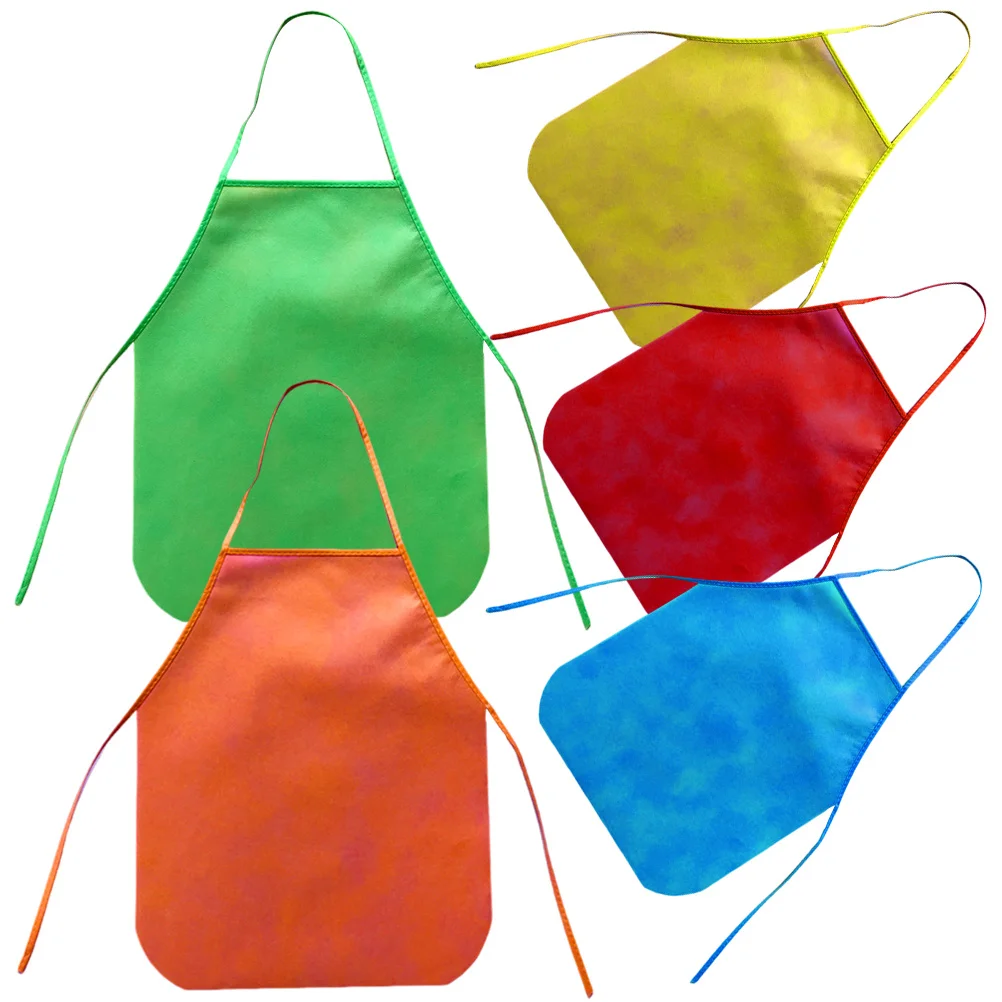 5 Pcs Children Multi-Use Toddler Apron Aprons Non-woven Kids Painting Craft 40x50cm Multi-color Smocks Reusable
5 Pcs Children Multi-Use Toddler Apron Aprons Non-woven Kids Painting Craft 40x50cm Multi-color Smocks Reusable