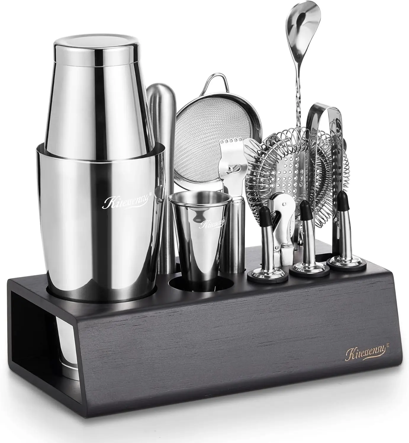 Boston Shaker Set Mixology Bartender Kit Premium Cocktail Shaker with Stand Professional Home Bar Tools Martini Shaker Citrus
Boston Shaker Set Mixology Bartender Kit Premium Cocktail Shaker with Stand Professional Home Bar Tools Martini Shaker Citrus