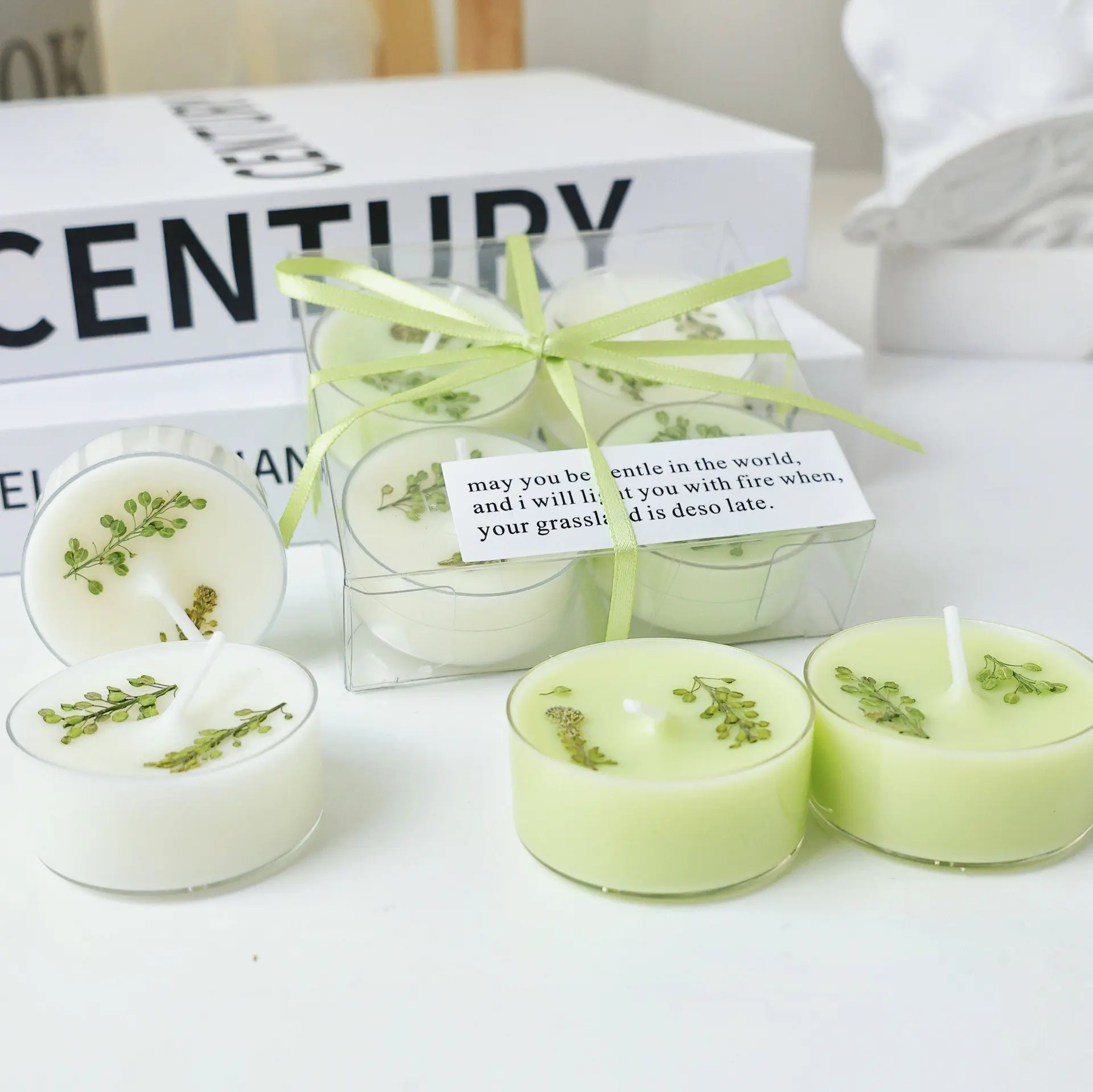 Fresh And Smoke-Free Tea Soy Wax, Plant Essential Oil, Aromatherapy Candle, Handmade Fragrance
Fresh And Smoke-Free Tea Soy Wax, Plant Essential Oil, Aromatherapy Candle, Handmade Fragrance