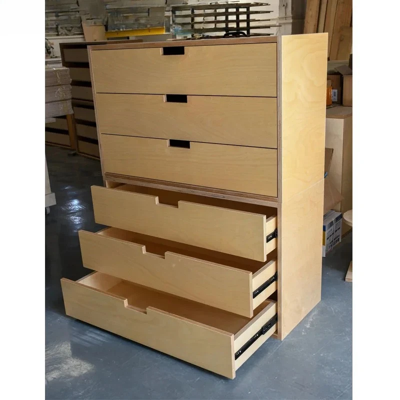 Simple bedroom chest of drawers storage cabinet Drawer cabinet solid wood modern living room
Simple bedroom chest of drawers storage cabinet Drawer cabinet solid wood modern living room