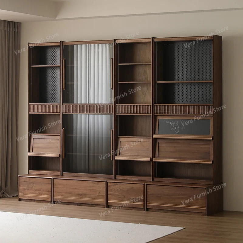 American Retro Bookcase Modern Designer Solid Wood Living Room Bookshelf Library Display Cabinet Home Furniture Estante FYBK
American Retro Bookcase Modern Designer Solid Wood Living Room Bookshelf Library Display Cabinet Home Furniture Estante FYBK