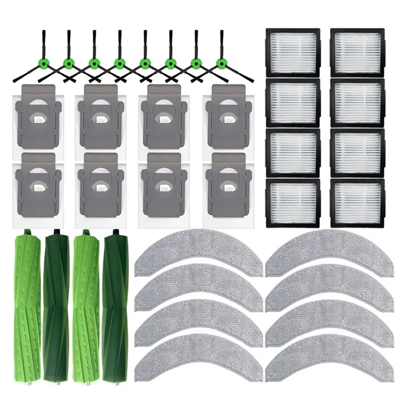Аксессуары для Irobot Roomba Combo J7 +, J9 +, запчасти, основная боковая щетка, Hepa фильтр, Швабра, тканевые пылесборники
Аксессуары для Irobot Roomba Combo J7 +, J9 +, запчасти, основная боковая щетка, Hepa фильтр, Швабра, тканевые пылесборники