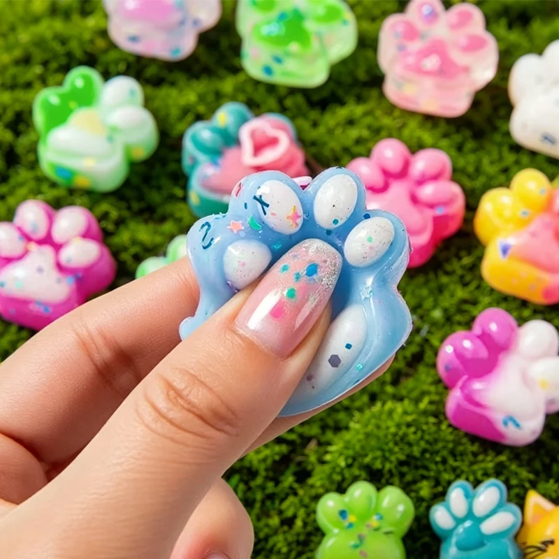 10pcs Squishy, Mini Cute Cat Claw Schylling Sensory,. Stress Relief Cube Anti-Anxiety Squeeze Object for /.Focus ADHD Population
10pcs Squishy, Mini Cute Cat Claw Schylling Sensory,. Stress Relief Cube Anti-Anxiety Squeeze Object for /.Focus ADHD Population