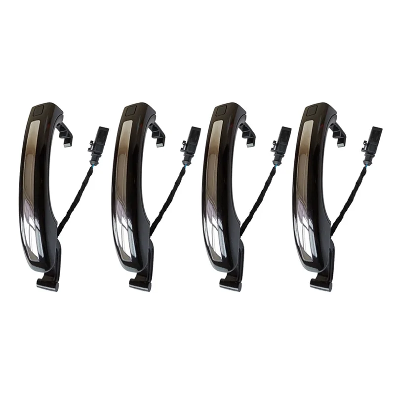 4Pcs Car Black Exterior Door Handle for 2007-2015 4L0837205A 4L0837205B
4Pcs Car Black Exterior Door Handle for 2007-2015 4L0837205A 4L0837205B